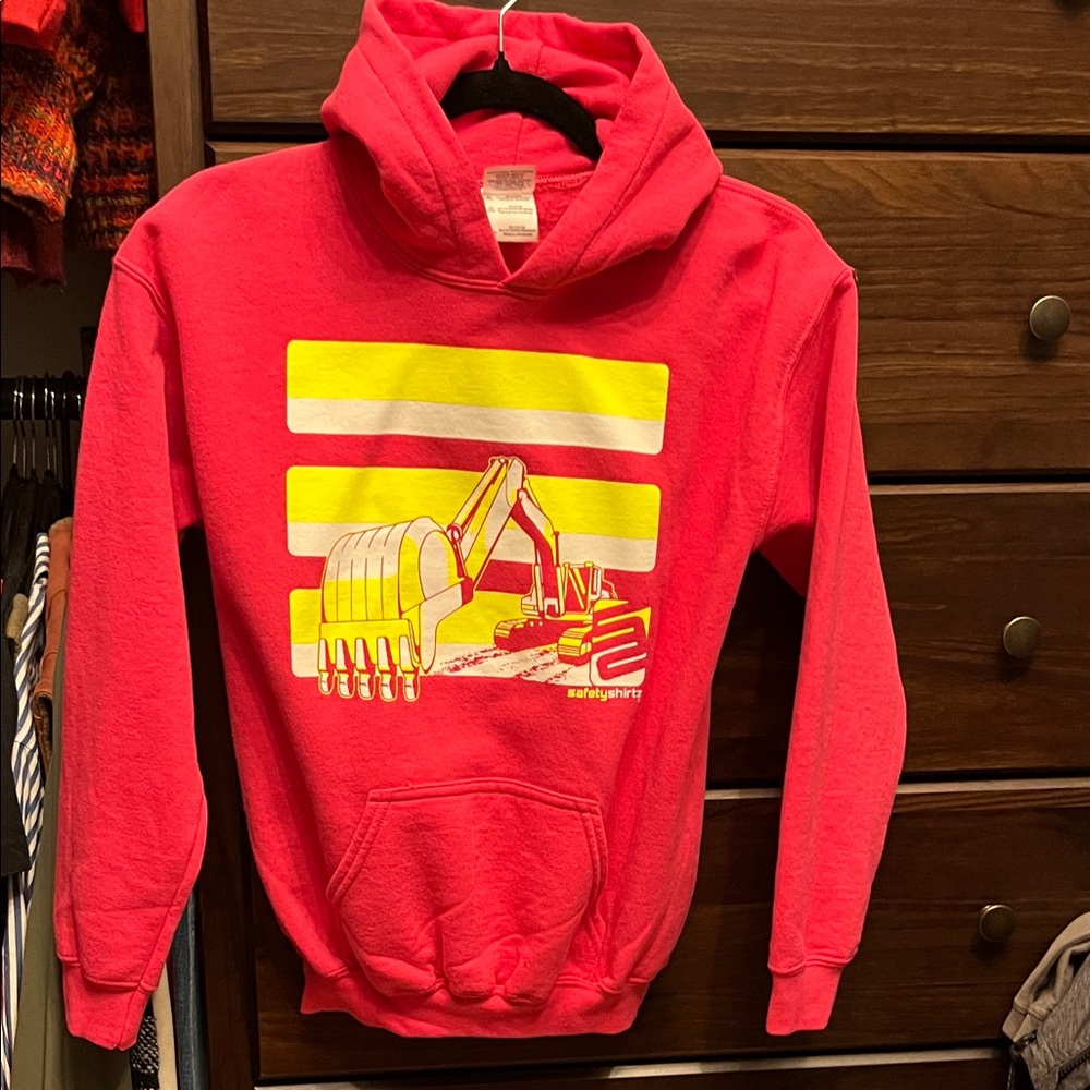 Safety Sweatshirts Hot Pink Hoodie